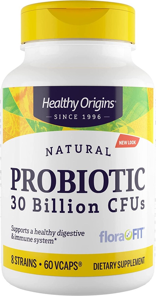 Healthy Origins Probiotic 30 Billion Cfu'S (60 Veggie Capsules)