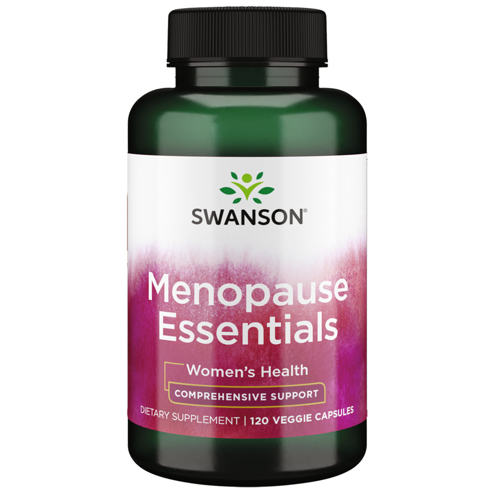Swanson Menopause Essentials 120 Veggie Capsules
