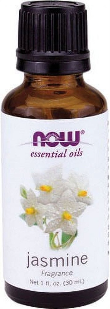 Now Foods Essential Oils, Jasmine Oil, 1 Fl Oz (30 Ml)-2 Pack