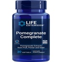 Life Extension Pomegranate Complete - Comprehensive Superfood Health Supplement, Supports Cardiovascular Endothelial Health - Gluten-Free, Non-Gmo - 30 Softgels