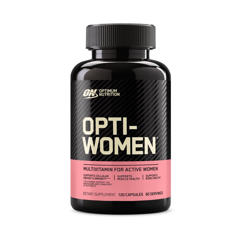 Optimum Nutrition, Opti-Women Multivitamin for Active Women, 120 Capsules, 60 Servings