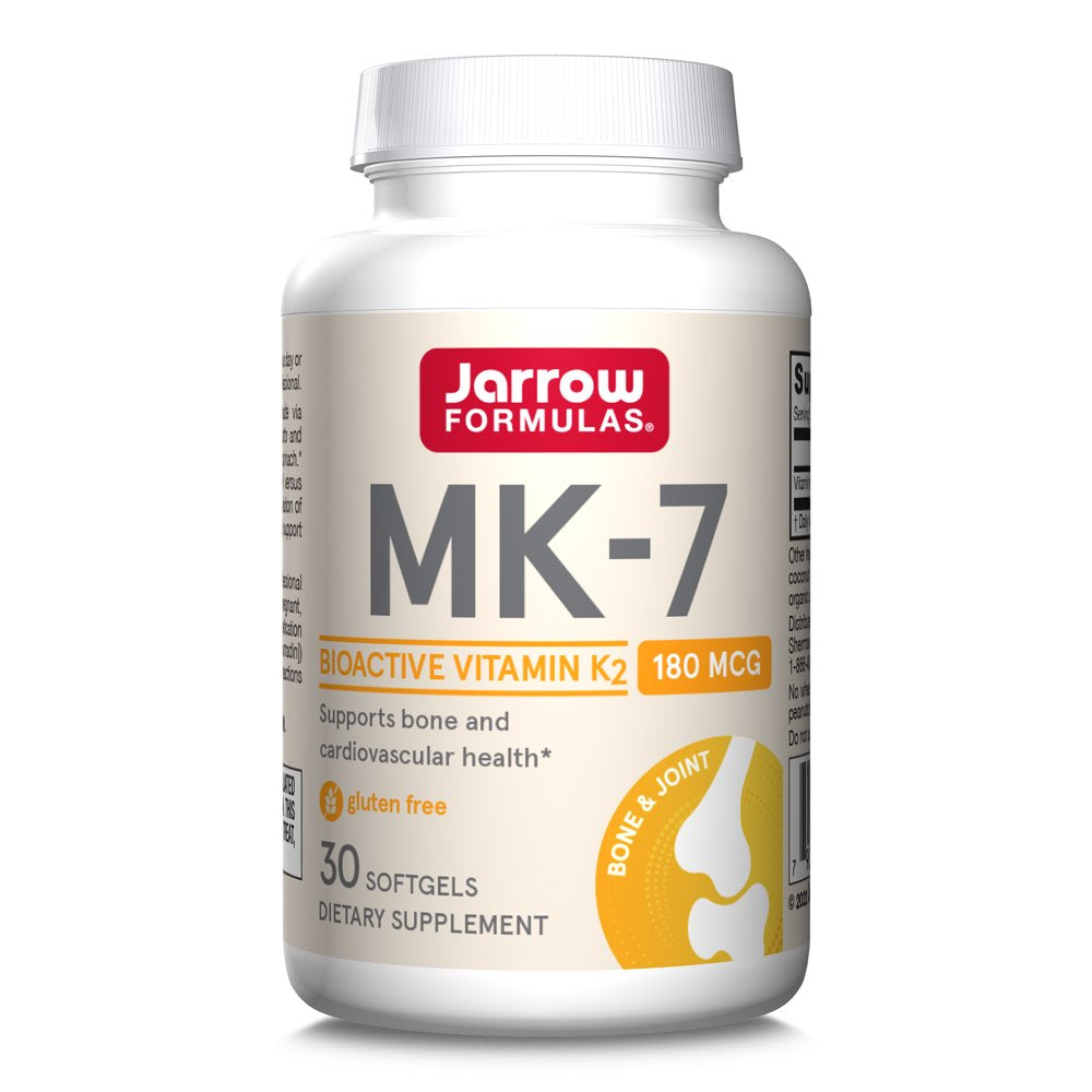 Jarrow Formulas, Inc. Mk-7 180 Mcg 30 Sgels