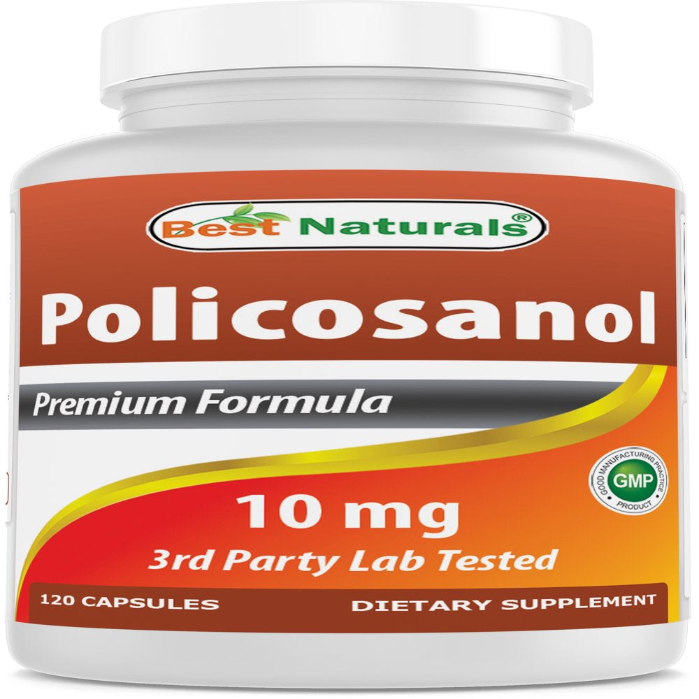 Best Naturals Policosanol 10 Mg 120 Capsules