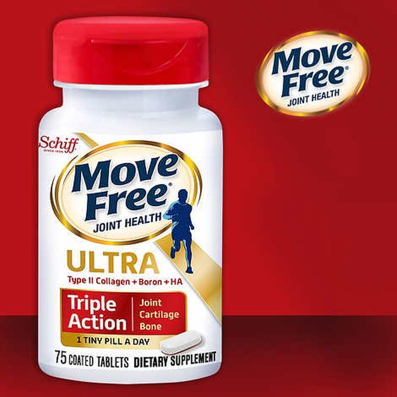 Schiff Move Free Ultra Triple Action Joint Supplement, 75 Tablets