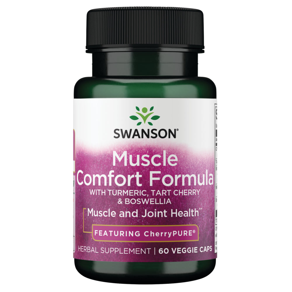 Swanson Muscular Comfort Formula 60 Veggie Capsules