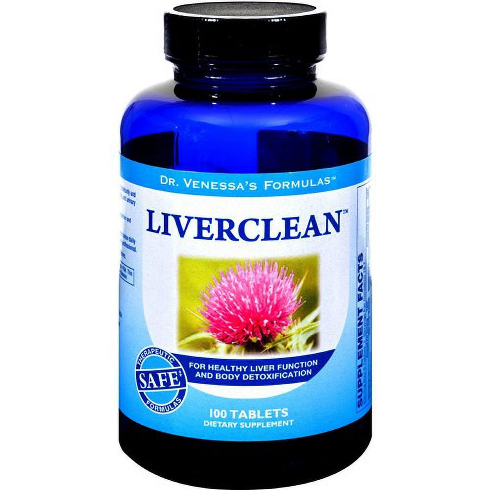 Dr. Venessa'S Formulas - Liver Clean - 100 Tablets