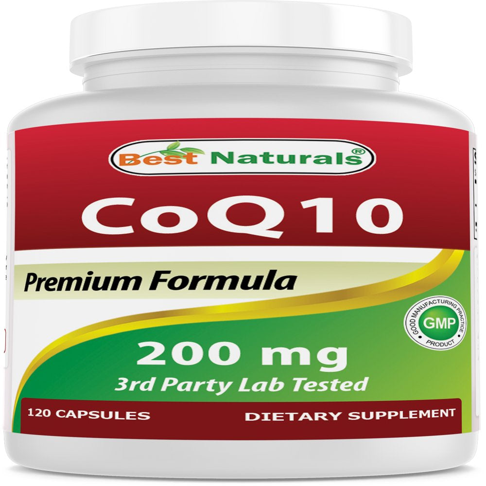 Best Naturals COQ10 200 Mg 120 Capsules
