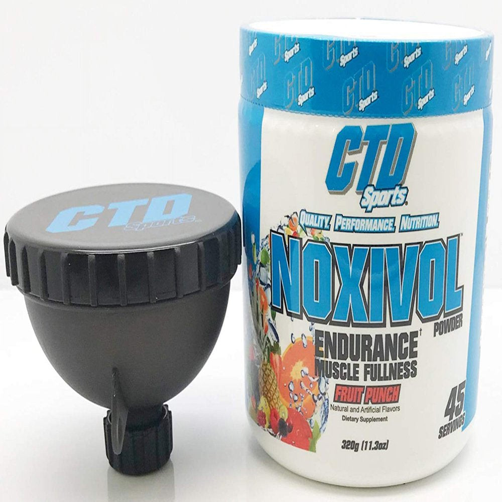 CTD Sports Noxivol Powder Fruit Punch + Funnel