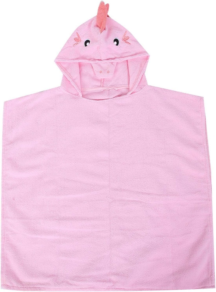 Bediffer Baby Face Hooded Towel Practical Light-Weight Baby Bathrobe for Home Use for Children