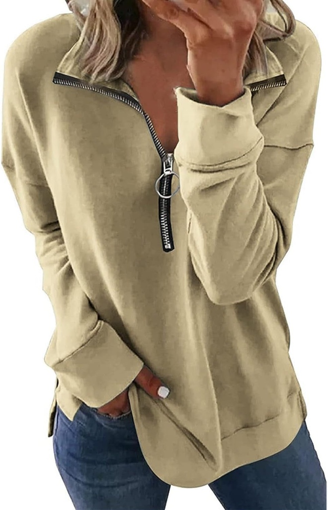 Womens Oversized Sweatshirts Cute Crewneck Pullover Sweaters Soft Solid Striped Outfits 2023 Fall Clothes