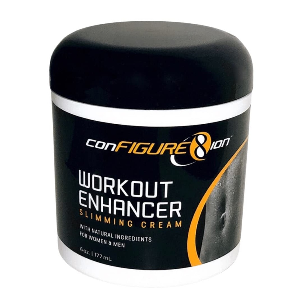 Configure8Ion Workout Enhancement Cream - Thermogenic Fat Burning Body Cream for Men and Women, Intensifies Sweat, Repairs Damaged Skin and Aids in Muscle Recovery