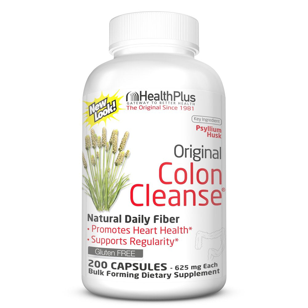 Health plus the Original Colon Cleanse Capsules 200 Ct