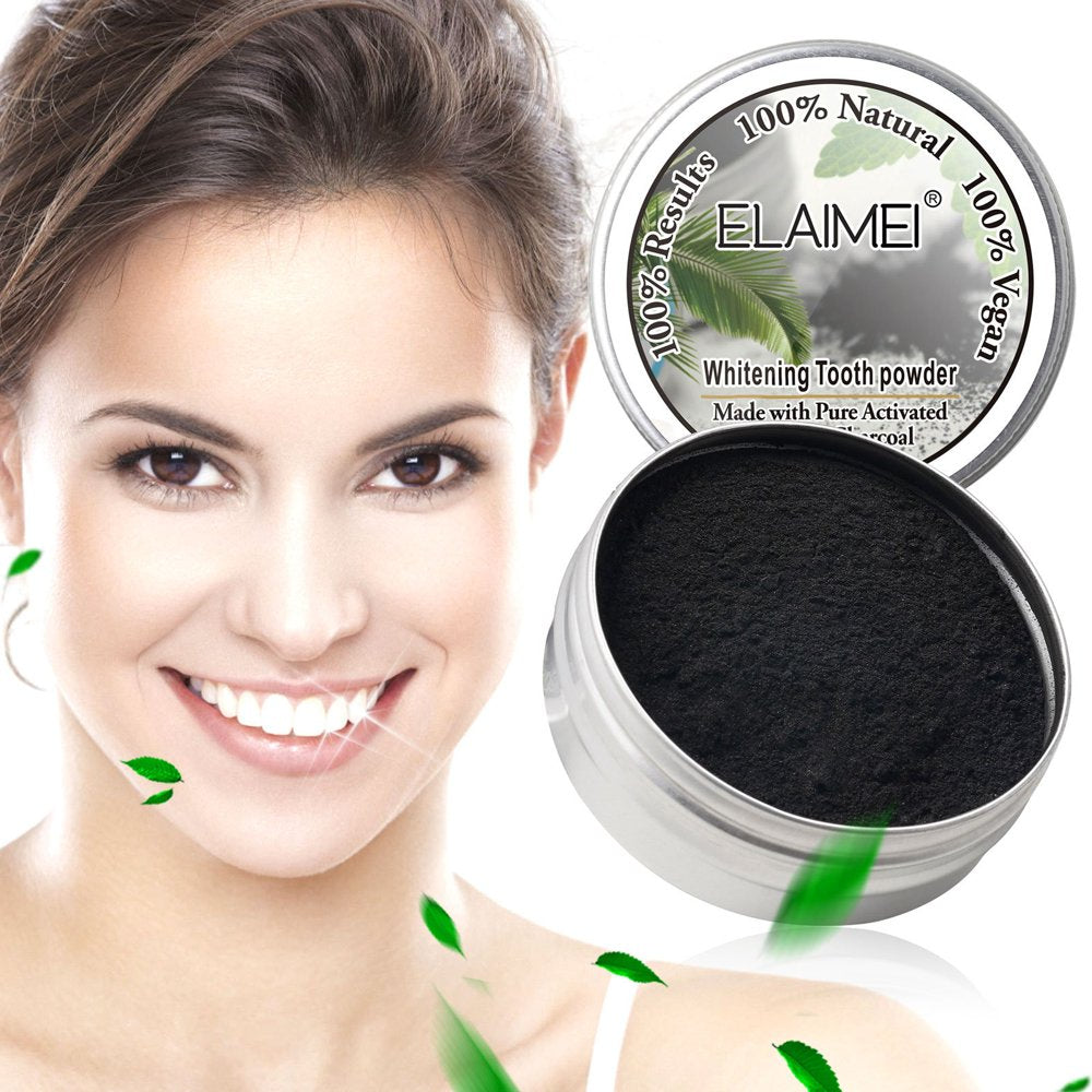 Hurt No or Teeth for Natural Coconuts on Teeth Powder Whitener Charcoal Enamels Gums Activated Tooth Care Tooth Care A