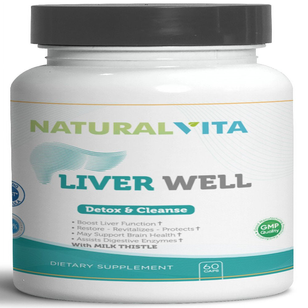Liver Well (1) Liverwell Detox & Cleanse Rejuvenation Metabolic Support Health