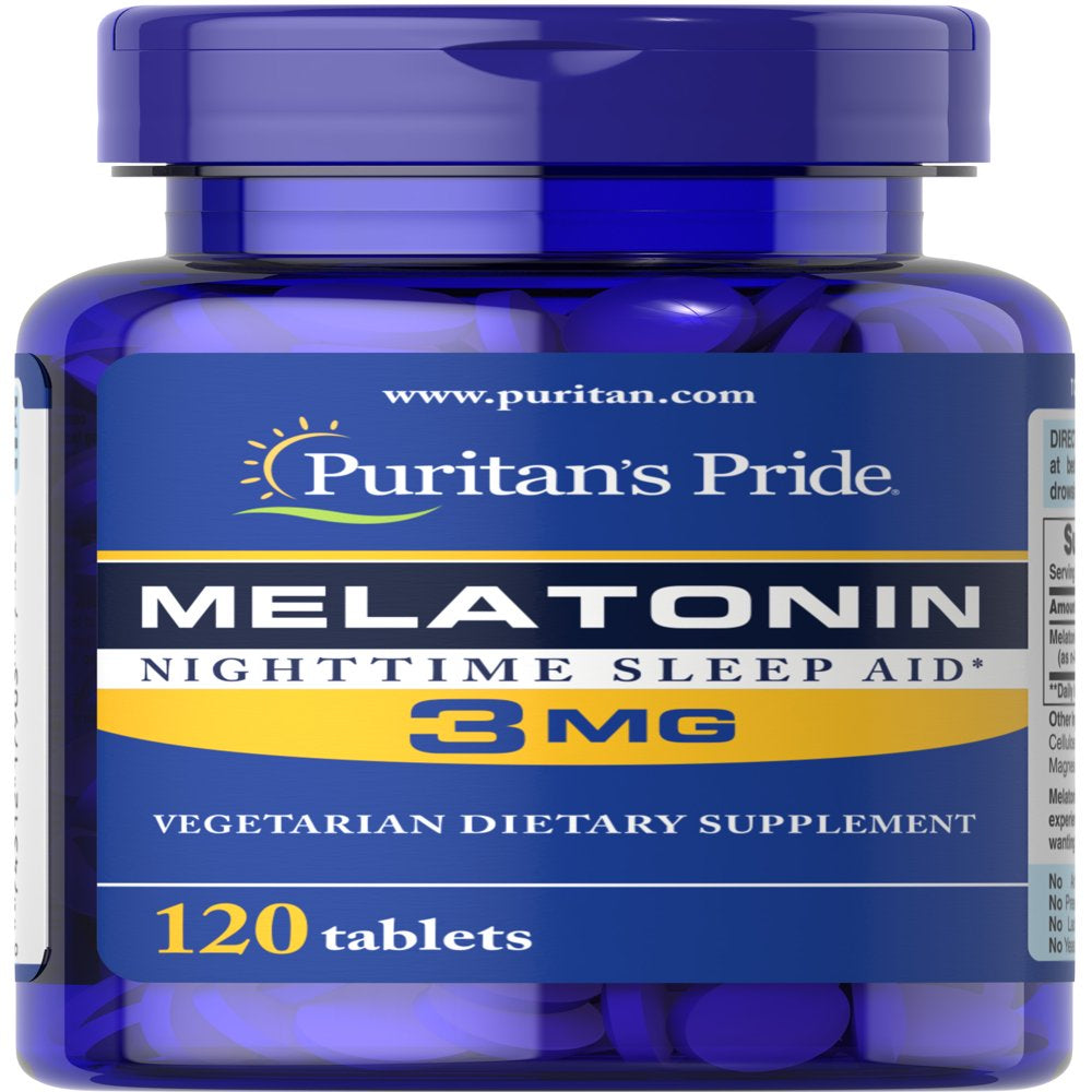Puritan'S Pride Melatonin 3 Mg