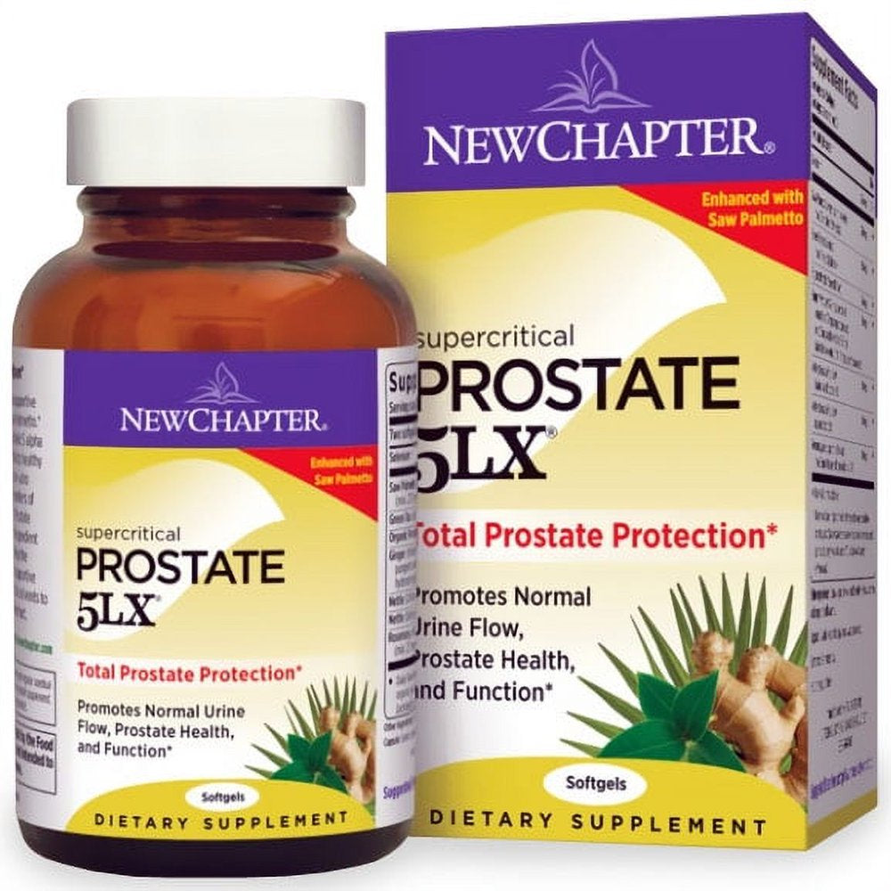 New Chapter Prostate 5LX, Prostate + Selenium - 120 Ct Vegetarian Capsule