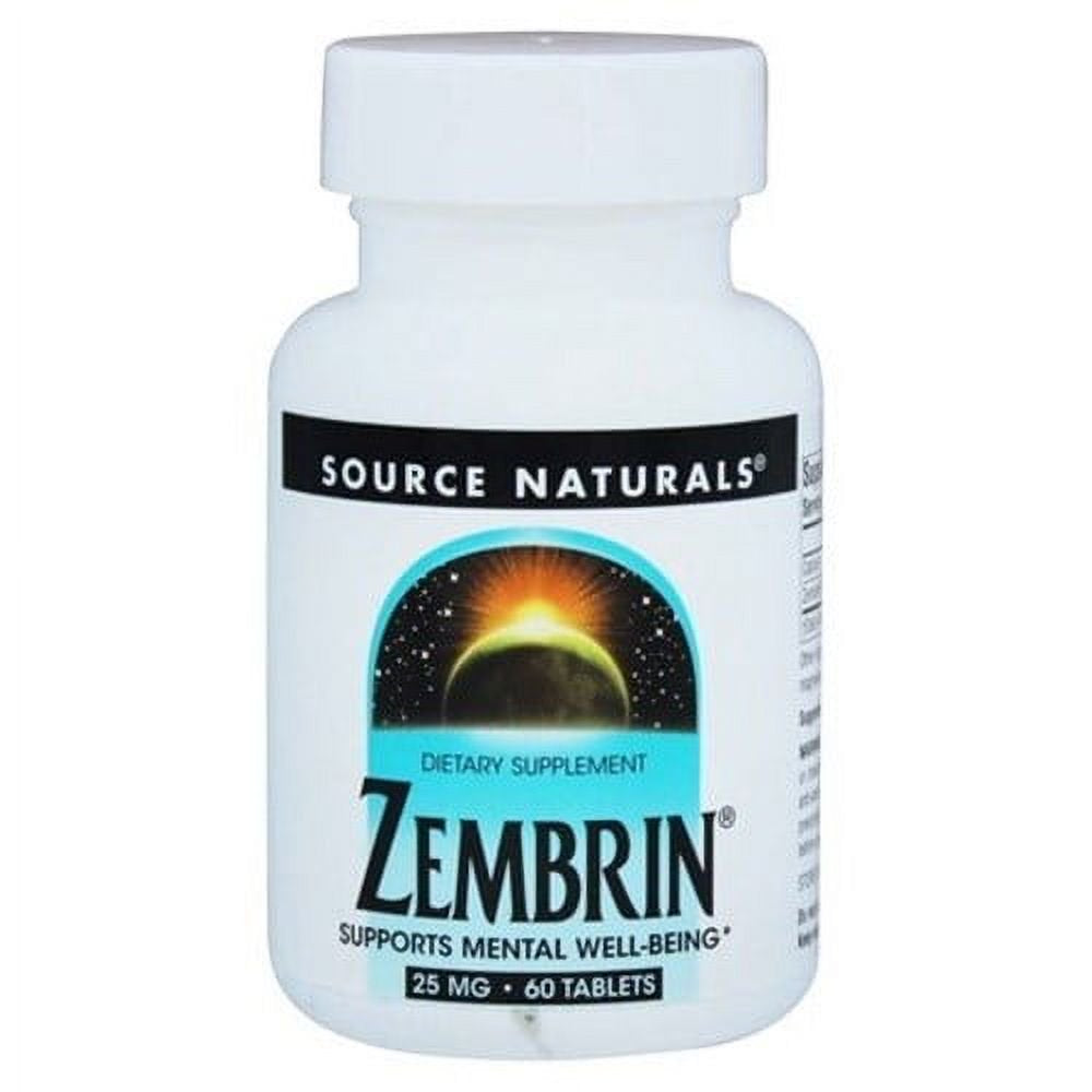 Source Naturals - Zembrin 25 Mg. - 60 Tablets