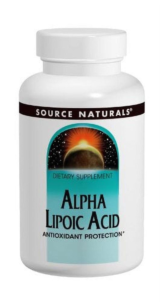Source Naturals Alpha Lipoic Acid 300Mg, 30 Tablets