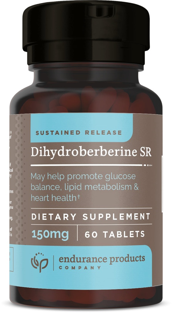 EPC ENDURANCE PRODUCTS COMPANY Dihydroberberine - Sustained Release Berberine Supplement - 150Mg of Highly Bioavailable Form of Berberine - 60 Tabs