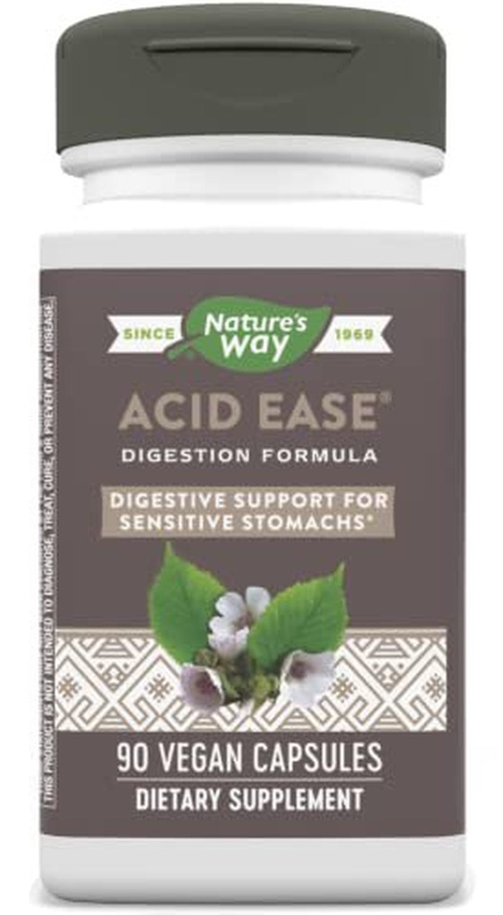 Nature'S Way Acid-Easeâ®, Digestion Formula for Sensitive Stomachs, 90 Vcaps