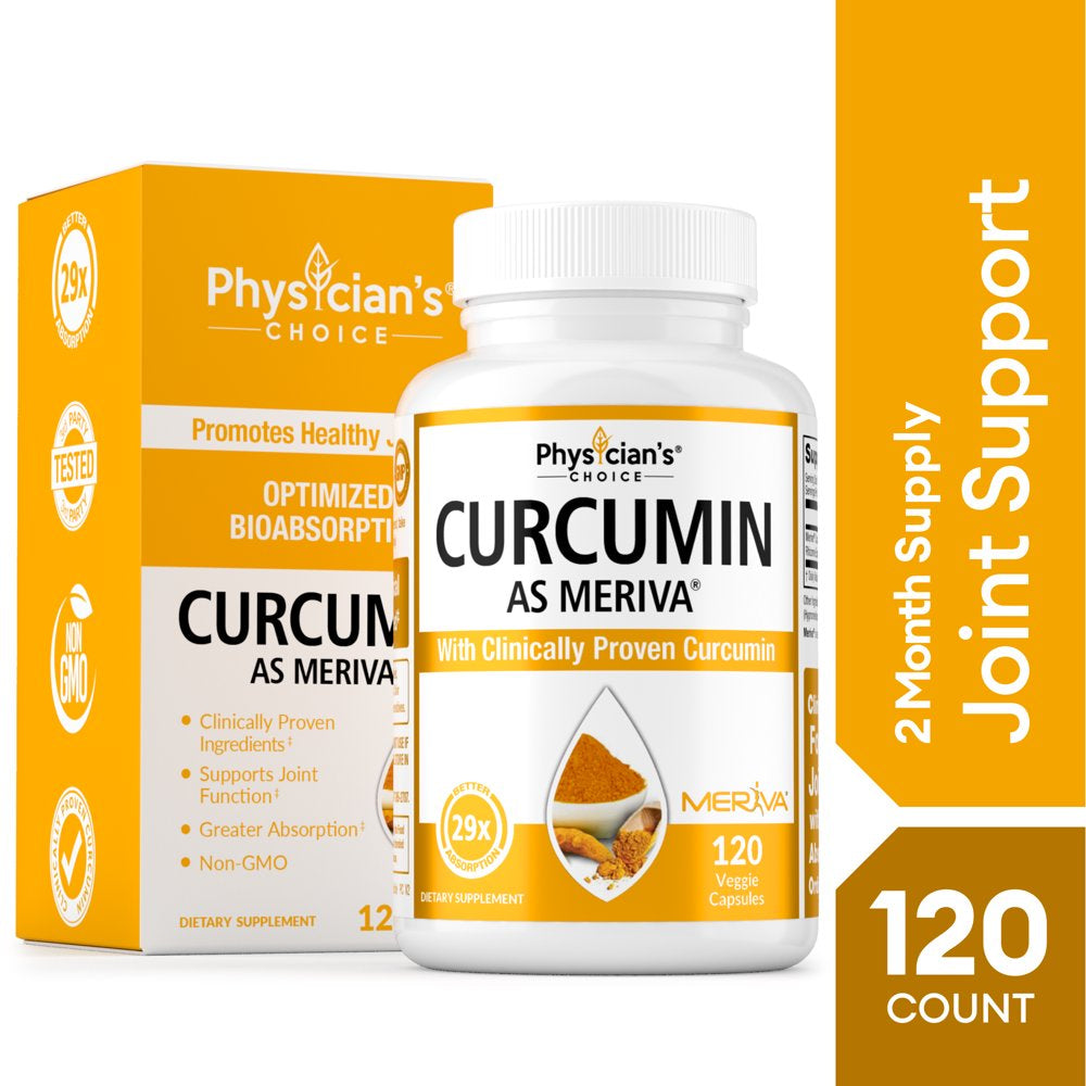 Meriva Curcumin - Physician's Choice - 120 Capsules