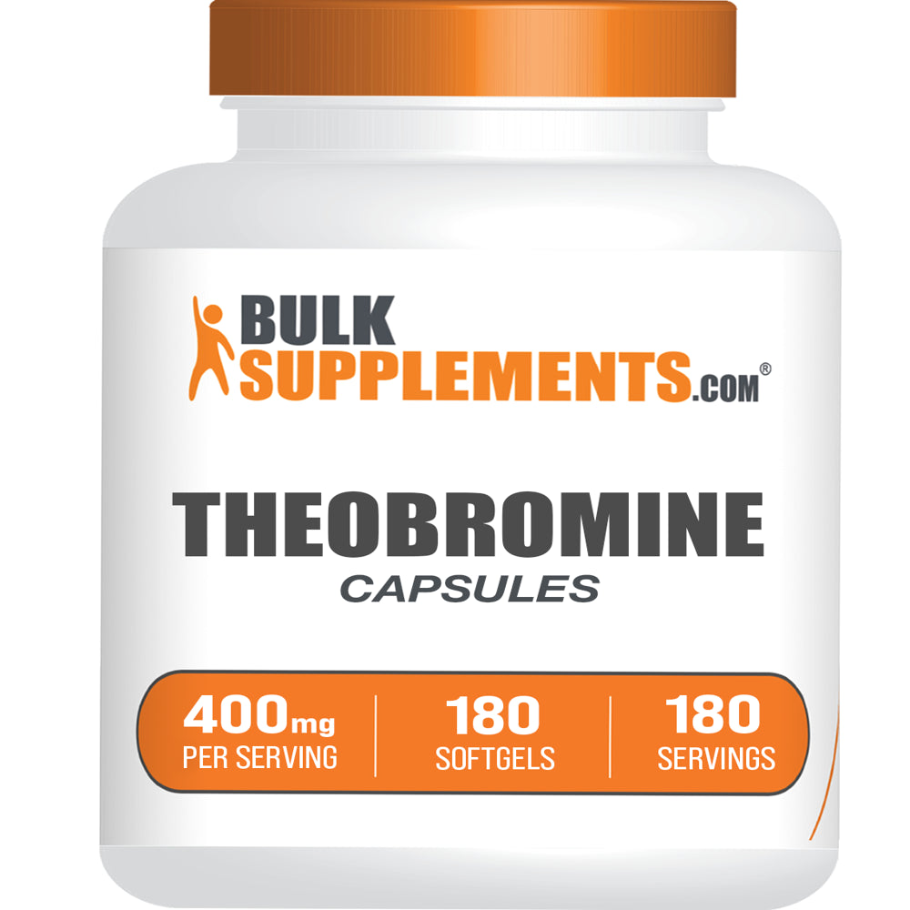 Theobromine 400mg Capsules - BulkSupplements.com