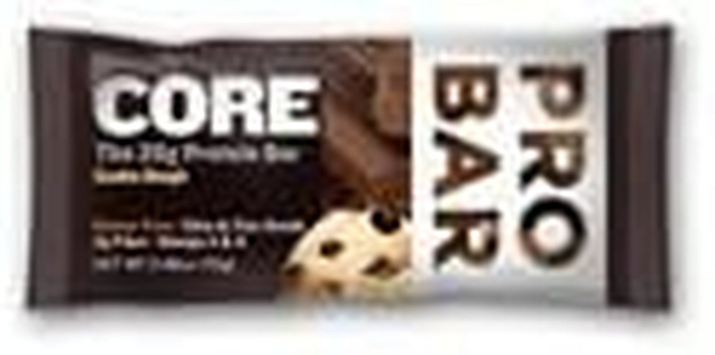 Pro Bar Core Bars - Cookie Dough (12 Bars)