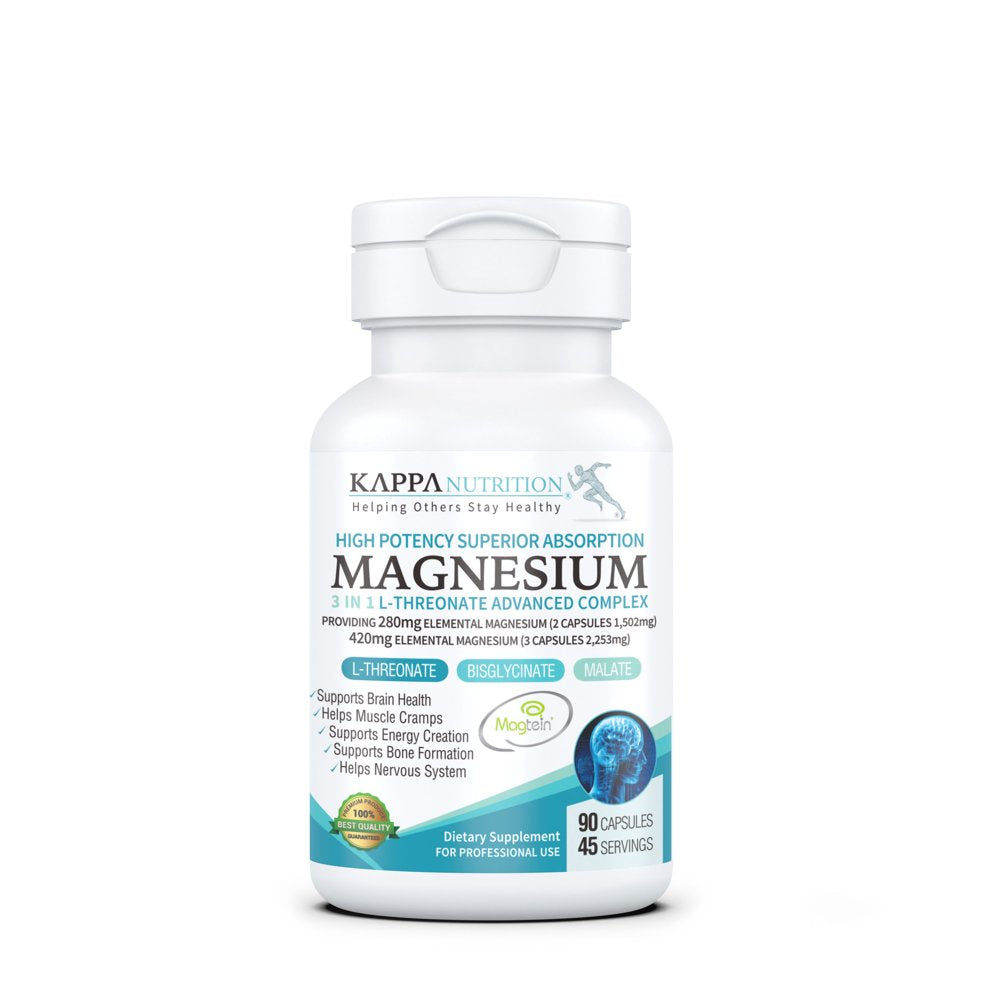 Magnesium L-Threonate - Brain, Sleep & Muscle Health