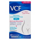 VCF Contraceptive Gel - 10 Applicators (Pack of 4)