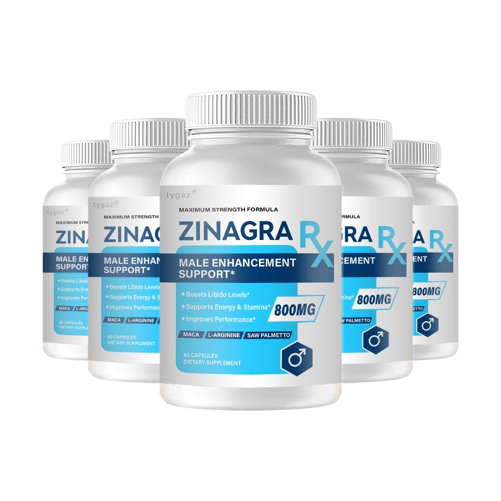 Zinagra RX - Energy & Stamina Capsules (5 Pack)