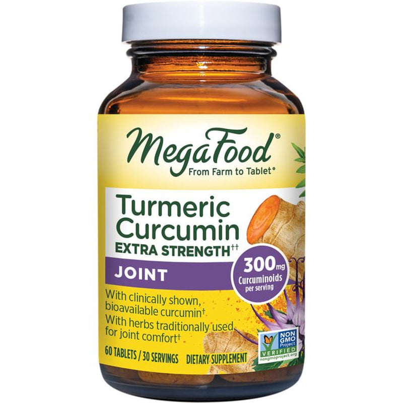 MegaFood Turmeric Strength - Joint Support 60 Tabs