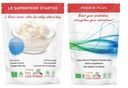 LR Superfood Starter Culture + Prebio plus L. Reuteri Probiotic as Recommended by Dr William Davis Super Gut, MD Cultured Dairy Low and Slow Yogurt Lactobacillus