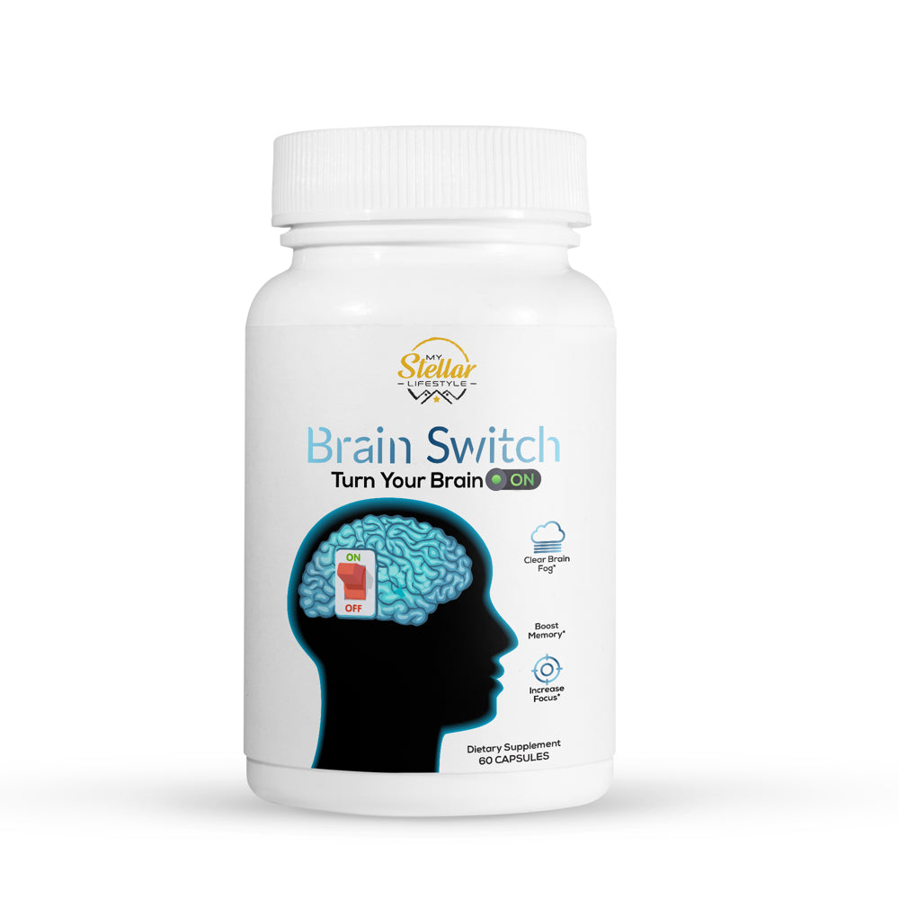 Brain Switch - Memory & Focus Booster (60 Caps)