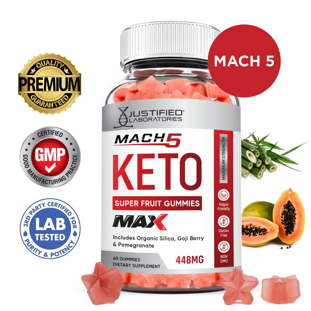 Keto Max Gummies - 60 Count | Vegan & Non-GMO