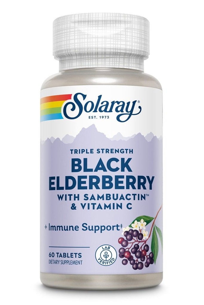 Solaray Sambactin 1200mg - Elderberry Support
