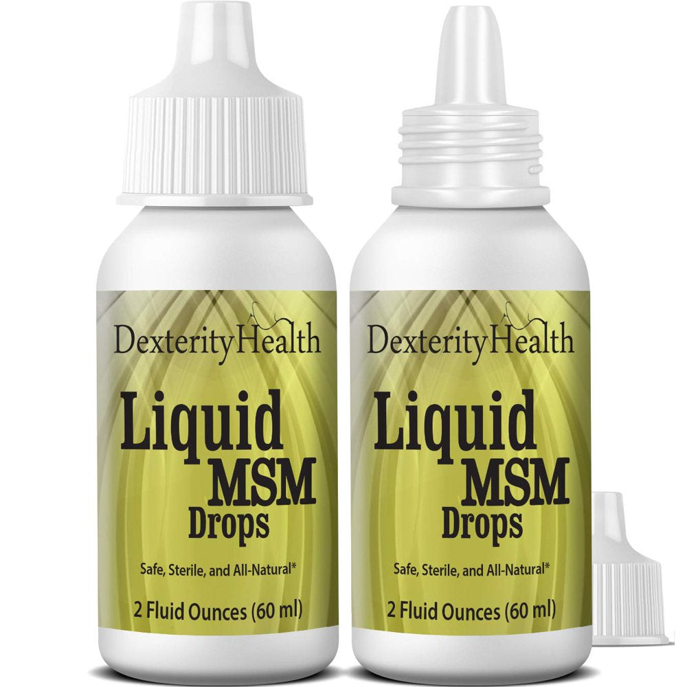 Liquid MSM Eye Drops - 2-Pack | Dexterity Health