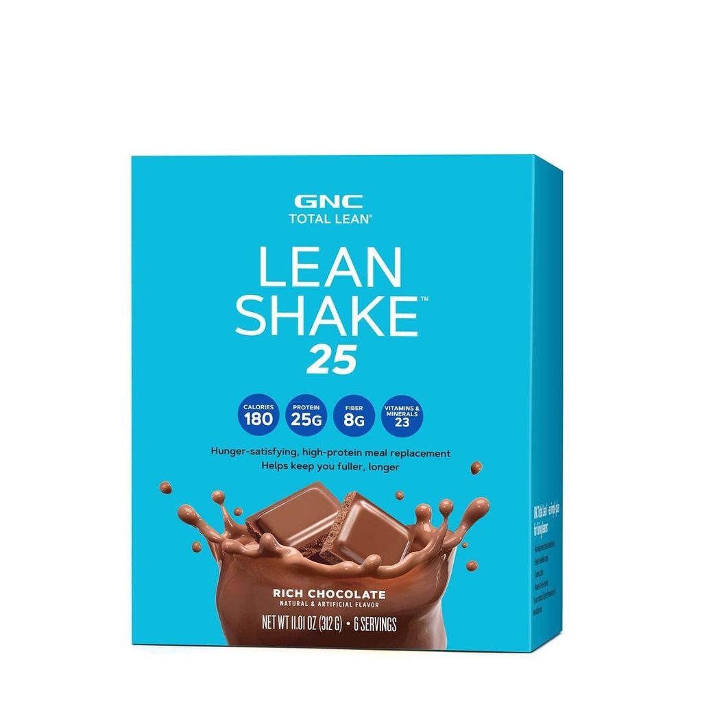 GNC Total Lean Shake - Rich Chocolate (6 Servings)