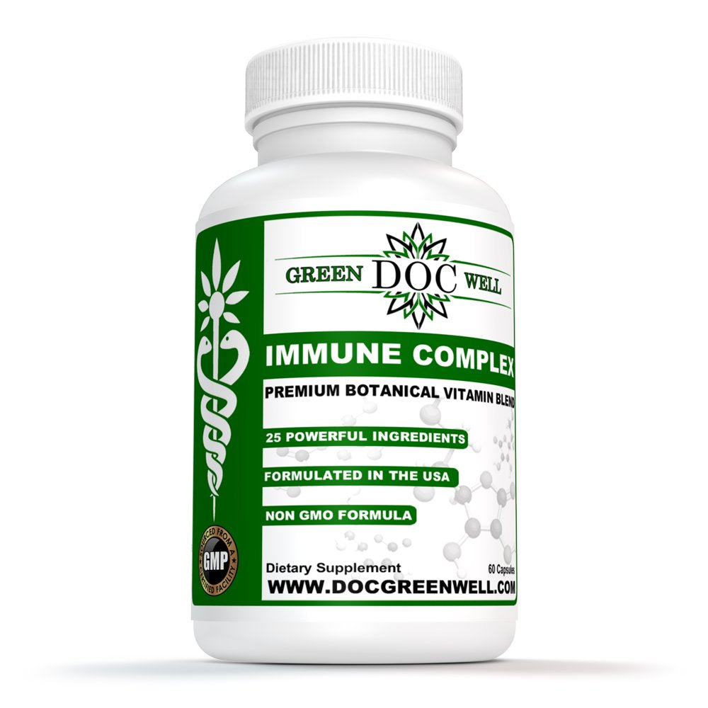 Doc Green Well Immune Support - Botanical & Vitamin Formula