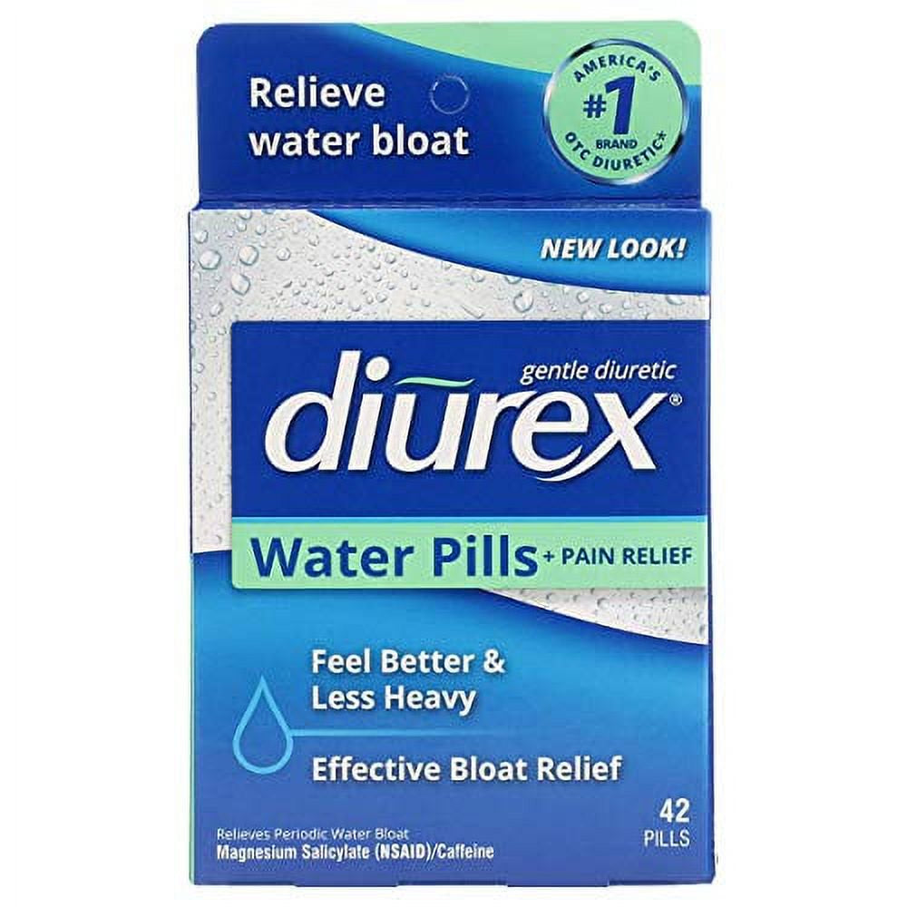 Diurex Water Pills + Pain Relief - Relieve Water Bloat, Cramps ...