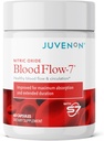Juvenon Bloodflow-7 Nitric Oxide Supplement with Nitrosigine