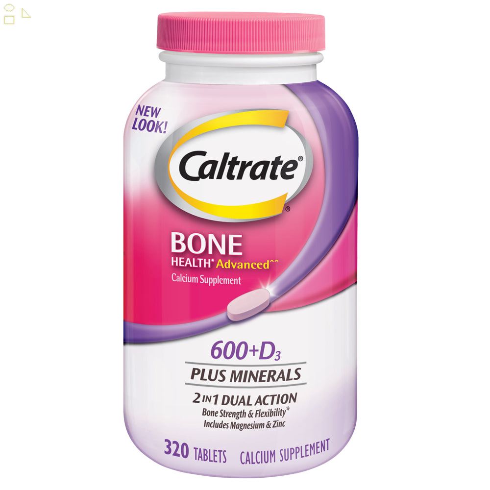 Caltrate 600+D3 & Minerals - 320 Tablets