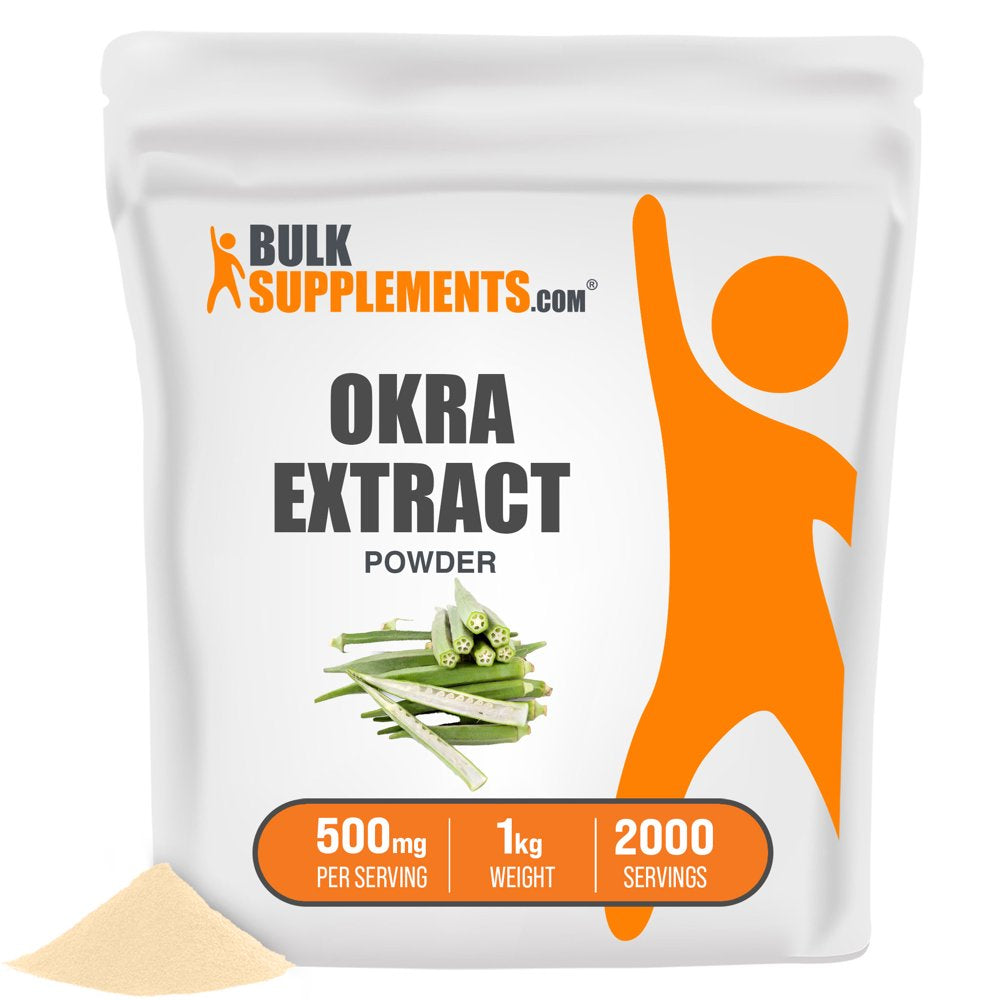Okra Extract Powder - 500mg - BulkSupplements.com
