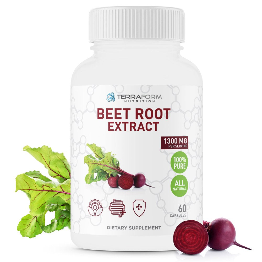 Beetroot Extract Capsules - Digestive & Immune Support
