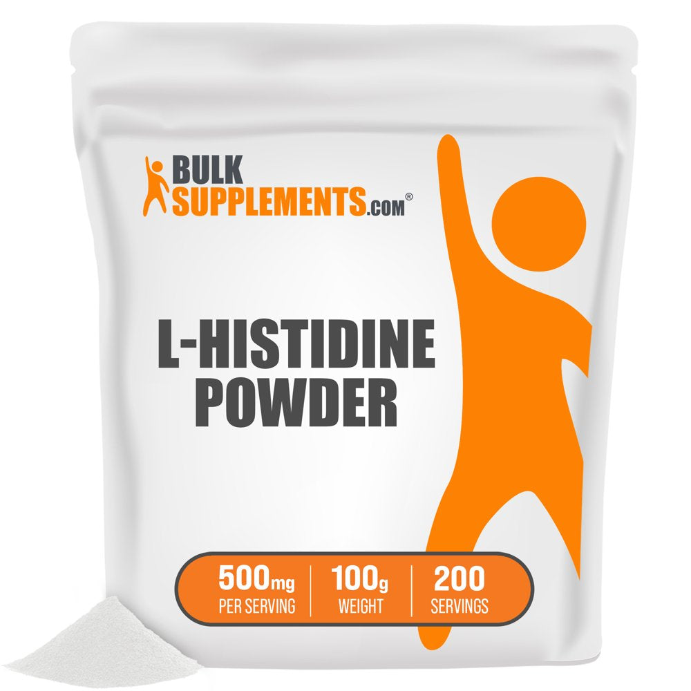 L-Histidine Powder 500mg - BulkSupplements.com