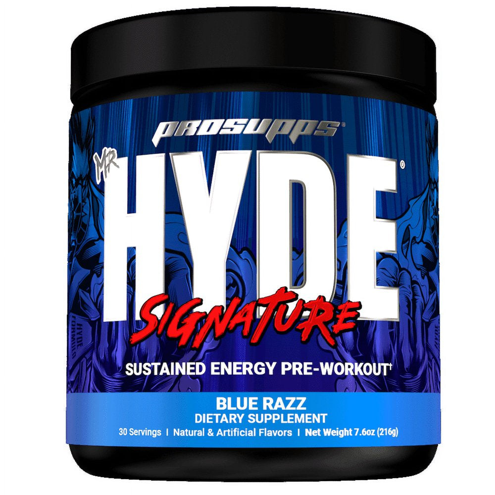 Mr. Hyde Pre-Workout - Blue Razz Popsicle - 30 Servings