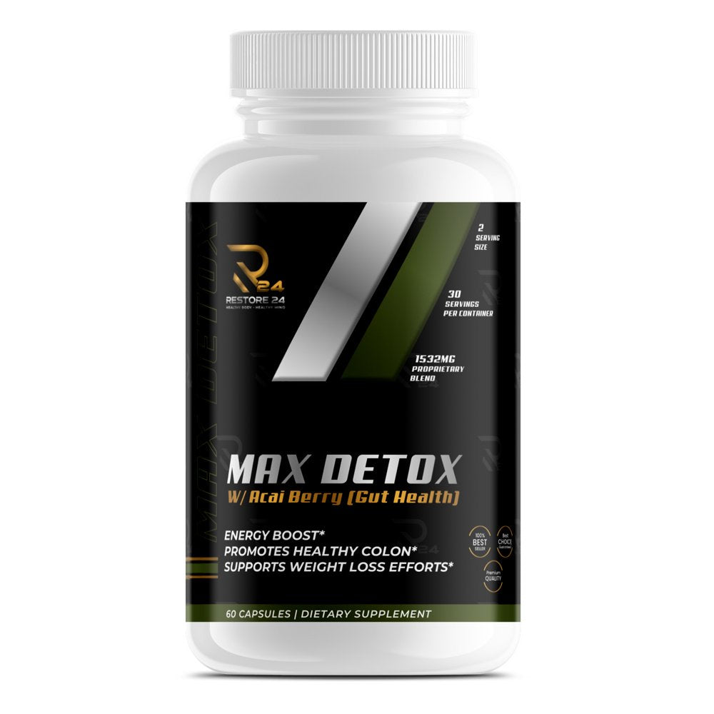 Max Detox – Colon Cleanse & Weight Loss Support