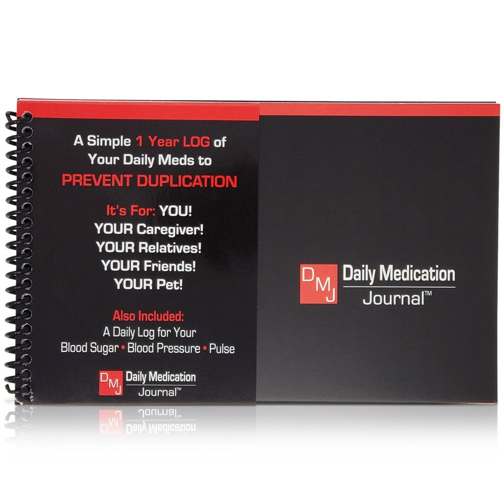 Medication Journal - Daily Log Book for Pills & Health
