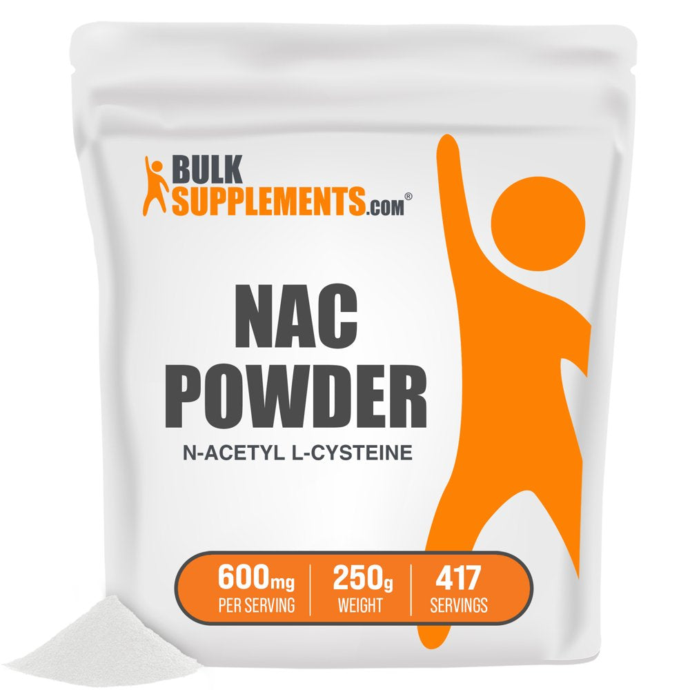 NAC Powder 600mg - Lung & Liver Support | BulkSupplements