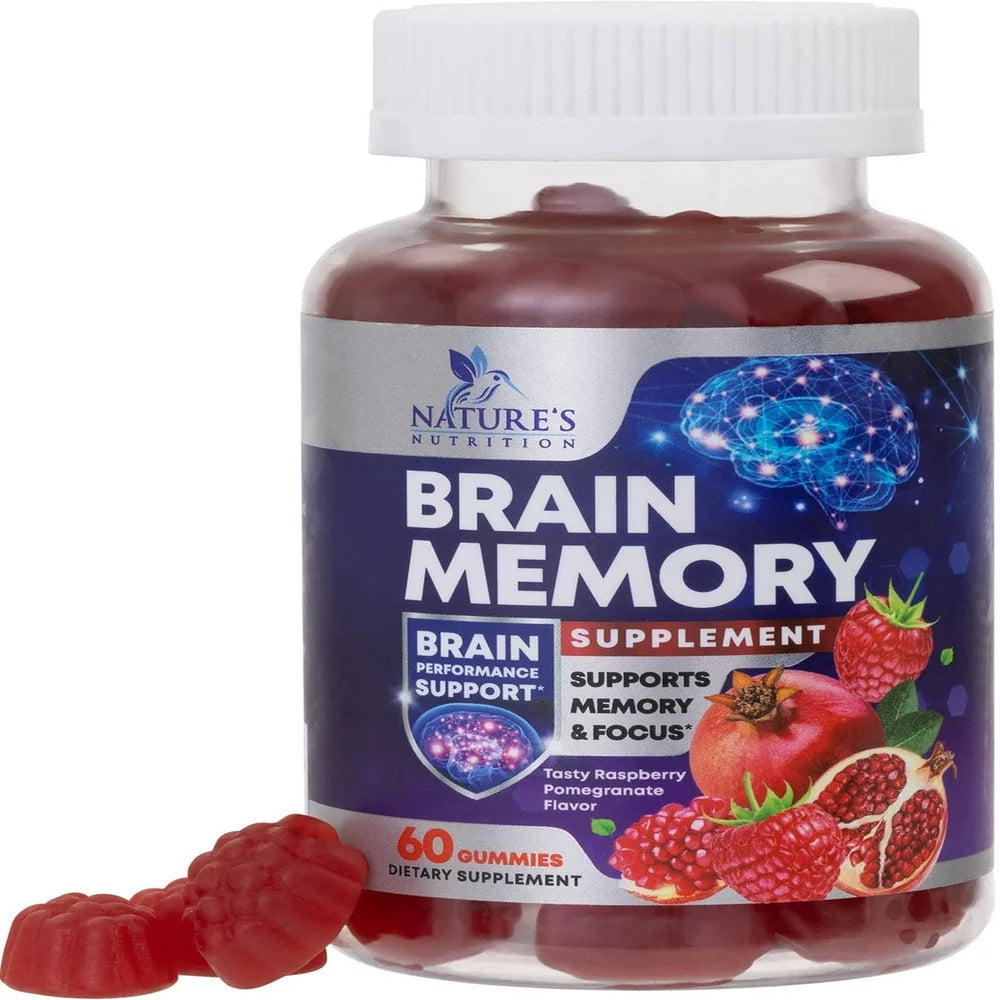 Brain Booster Gummies - Focus & Memory Support