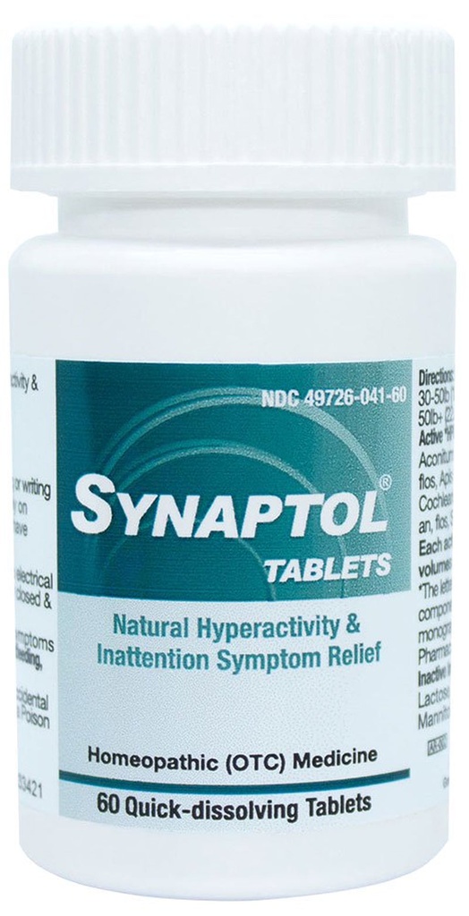 Synaptol Tablets - Natural Focus & Calm Relief